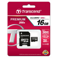 Transcend TS8GUSDHC10E Class 10 Extreme-Speed microSDHC 8GB Speicherkarte mit SD-Adapter Frustfreie Verpackung