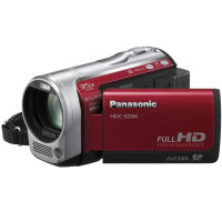 Panasonic HDC-SD66EG-R HD Camcorder (SD-Kartenslot, 25-fach optisher Zoom, 6.9 cm Display, Bildstabilisator, mini-HDMI, USB 2.0) rot-22