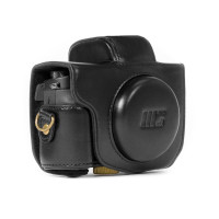 MegaGear Kameratasche für Canon PowerShot G5 X G5X Kompakte Systemkamera ... (Schwarz, Leder)-22