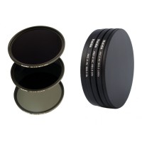 PRO II Digital MC Neutral Graufilter Set bestehend aus ND8, ND64, ND1000 Filtern 46 mm inkl. Stack Cap Filtercontainer + Pro Lens Cap mit Innengriff-22
