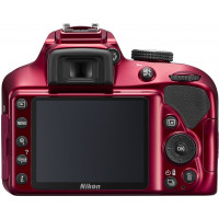 Nikon D3400 AF-P 18-55 VR Kit rot-22