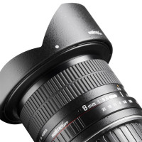 Walimex Pro 8 mm 1:3,5 DSLR Fish-Eye II Objektiv für Sony Alpha Objektivbajonett schwarz (mit abnehmbarer Gegenlichtblende)-22