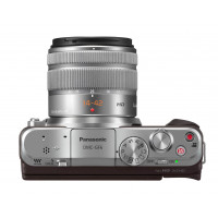 Panasonic DMC-GF6KEG9T LUMIX Systemkamera (16 Megapixel, 7,6 cm (3 Zoll) LCD-Display, Full HD) inkl. H-FS1442AE-S Lumix Vario Objektiv chocolate-22
