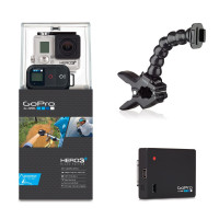 GoPro Actionkamera Hero3+ Black Endurance Set, 3669-012-22