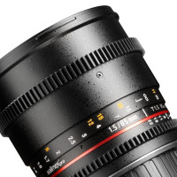 Walimex Pro 85mm 1:1,5 VDSLR Video und Fotoobjektiv (Filtergewinde 72mm, Zahnkranz, stufenlose Blende und Fokus, IF) für Canon EF Objektivbajonett schwarz-22