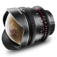 Walimex Pro 8 mm 1:3,8 VCSC Fish-Eye-Objektiv Foto und Video (feste Gegenlichtblende, IF, Zahnkranz, stufenlose Blende und Fokus) für Sony E Objektivbajonett schwarz-22