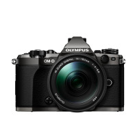 Olympus OM-D E-M5 Mark II Limited Edition Systemkamera (16 Megapixel, 7,6 cm (3 Zoll) TFT LCD-Display, Full HD, HDR, 5-Achsen Bildstabilisator) inkl. 14-150 mm II Objektiv titanium-22