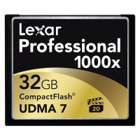 Lexar Professional Thin Box 32GB CompactFlash Speicherkarte 1000x-22