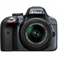 Nikon D3300 SLR-Digitalkamera Kit (24 Megapixel, 7,6 cm (3 Zoll) TFT-LCD-Display, Live View, Full-HD) inkl. AF-S DX 18-55 VR II Objektiv anthrazit-22