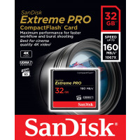 SanDisk Extreme Pro CompactFlash 32GB Speicherkarte (bis zu 160MB/s lesen)-22