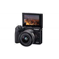 Canon EOS M3 Systemkamera (24 Megapixel APS-C CMOS-Sensor, WiFi, NFC, Full-HD) Kit inkl. EF-M 15-45 mm 1:3,5-6,3 IS STM Objektiv schwarz-22