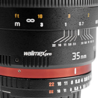Walimex Pro 35mm 1:1,4 CSC-Objektiv (Filtergewinde 77mm, Gegenlichtblende, IF, AS-Linsen) für Fuji X Objektivbajonett schwarz-22