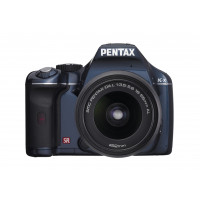 PENTAX Kx Kit Digitalkamera 12.4 (4280 x 2848) Navy-Blau + smc DA 18-55 mm / 3,5-5,6 AL Navy-Blau-21