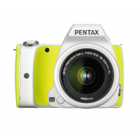 Pentax K-S1 SLR-Digitalkamera (20 Megapixel, 7,6 cm (3 Zoll) TFT Farb-LCD-Display, ultrakompaktes Gehäuse, Anti-Moiré-Funktion, Full-HD-Video, Wi-Fi, HDMI) Kit inkl. DAL 18-55 Objektiv lime pie-22