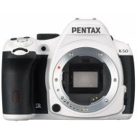 Pentax K 50 SLR-Digitalkamera (16 Megapixel, APS-C CMOS Sensor, 1080p, Full HD, 7,6 cm (3 Zoll) Display, Bildstabilisator) weiß (nur Gehäuse)-22