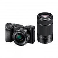 Sony Alpha 6000 Systemkamera (24 Megapixel, 7,6 cm (3") LCD-Display, Exmor APS-C Sensor, Full-HD, High Speed Hybrid AF) inkl. SEL-P1650 und SEL-55210 Objektiv schwarz-22