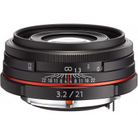Pentax HD Pentax-DA 21mm F3,2AL Limited Objektiv schwarz HD DA21F3.2AL Limited BK-22