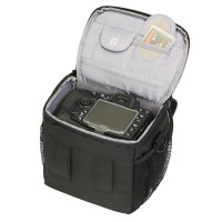 Pedea Essex SLR-Kameratasche mit Regenschutz/Tragegurt und Zubehörfächer, Gr. M-22