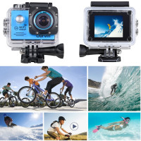 Action Cam WiFi Full HD Unterwasserkamera Digital Wasserdicht 2.0 Zoll LCD Helmkamera Mit 2 Stü. Batteries, Action Kamera für Motorrad, Fahrrad, helm, kinder, drohne, fahrrad, hunde etc-22