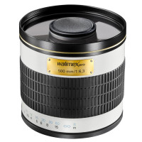 Walimex Pro 500mm 1:6,3 CSC Spiegel-Teleobjektiv (Filtergewinde 34mm) für Fuji X Objektivbajonett weiß-22