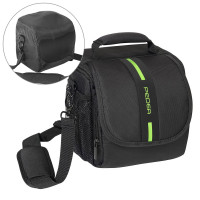 Pedea Essex SLR-Kameratasche mit Regenschutz/Tragegurt und Zubehörfächer, Gr. M-22
