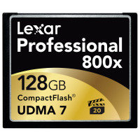 Lexar LCF128GCTBEU800 128GB Compact Flash Speicherkarte 800x-22