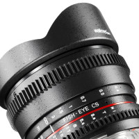 Walimex Pro 8 mm 1:3,8 VCSC Fish-Eye-Objektiv Foto und Video (feste Gegenlichtblende, IF, Zahnkranz, stufenlose Blende und Fokus) für Sony E Objektivbajonett schwarz-22