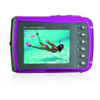 Easypix W1024 Splash Digitalkamera (10 Megapixel, 4-fach digitaler Zoom, 6,1 cm (2,4 Zoll) Display) pink-22