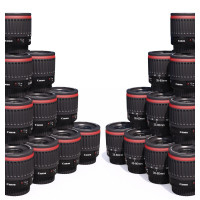 Canon Makro-Objektiv (1:1 Makro, verbesserte Version des Nahaufnahmenobjektivs Canon EF 35-80 mm f4-5.6, Digital und Film-EOS, EF-S, EFS, 35-80 mm, entspricht circa 60-130 mm auf einem 1,6-fach-Crop-Body und 50-100 mm auf einem 1,3-fach-Crop-Body, 1,8 /-22