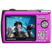 Olympus Mju-850SW Digitalkamera (8 Megapixel, 3-fach opt. Zoom, 6,4 cm (2,5 Zoll) Display) Hot Pink-22