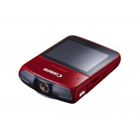Canon Legria mini Camcorder (6,8 cm (2,7 Zoll) LCD-Display, 12 Megapixel CMOS-Sensor, Full HD, WiFi, SD-Kartenlslot) rot-22