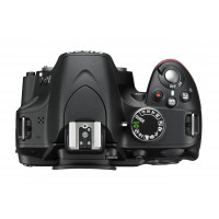 Nikon D3200 SLR-Digitalkamera (24 Megapixel, 7,4 cm (2,9 Zoll) Display, Live View, Full-HD) nur Gehäuse schwarz-22