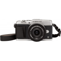 Olympus Pen E-P5 Kamera (16,1 Megapixel, Full HD, 7,6 cm (3 Zoll) Display, WiFi) inkl. 14-42mm Pancake Objektiv und Ledertrageriemen, silber-22