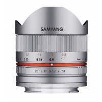 Samyang 8mm F2.8 II Objektiv für Anschluss Sony E silber-22