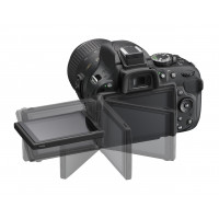 Nikon D5200 SLR-Digitalkamera (24,1 Megapixel, 7,6 cm (3 Zoll) TFT-Display, Full HD, HDMI) Double-Zoom-Kit inkl. AF-S DX 18-55 mm VR und 55-300 mm Objektiv schwarz-22