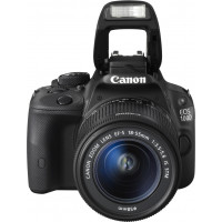 Canon EOS 100D SLR-Digitalkamera (18 Megapixel, 7,6 cm (3 Zoll) Touchscreen, Full HD, Live-View) Kit inkl. EF-S 18-55mm 1:3,5-5,6 IS STM-22