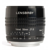 Lensbaby LB-V56BG Velvet 56 Objektiv für Anschluss Samsung NX schwarz-22