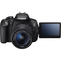 Canon EOS 700D SLR-Digitalkamera (18 Megapixel, 7,6 cm (3 Zoll) Touchscreen, Full HD, Live-View) Kit inkl. EF-S 18-55mm 1:3,5-5,6 IS STM-22