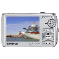 Olympus Mju-840 Digitalkamera (8 Megapixel, 5-fach opt. Zoom, 6,9 cm (2,7 Zoll) Display, Bildstabilisator) Starry Silver-22