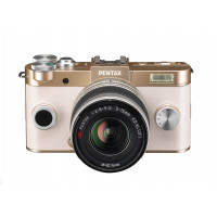 Pentax Q-S1 Systemkamera (12 Megapixel, 7,6 cm (3 Zoll) HD-LCD-Display, bildstabilisiert, DRII Dust Removal System, Full-HD-Video, HDMI) Double Zoom Kit inkl. 5-15mm und 15-45 mm Objektiv gold-22