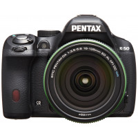 RICOH digitale SLR PENTAX K-50 DA18-135mmWR Objektiv-Kit schwarz K-50 18-135WR KIT SCHWARZ 10918-22