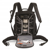 Lowepro Flipside 400 AW SLR-Kamerarucksack (für SLR mit aufgesetztem 300-mm-Objektiv und bis zu 6 zusätzlichen Objektiven) schwarz-22