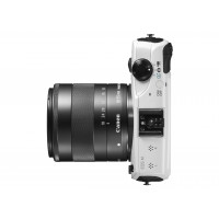 Canon EOS M kompakte Systemkamera (18 Megapixel, 7,6 cm (3 Zoll) Display, Full HD, Touch-Display) Kit inkl. EF-M 18-55mm 1:3,5-5,6 IS STM und Speedlite 90EX weiß-22