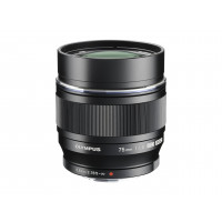 Olympus M.Zuiko Digital ED 75 mm 1:1:8 Objektiv für Micro Four Thirds Objektivbajonett (150 mm KB) schwarz-22