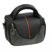 Dörr YUMA XS Fototasche für Systemkamera oder Camcorder schwarz/orange-22