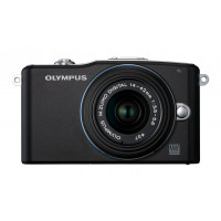 Olympus Pen E-PM1 Systemkamera (12 Megapixel, 7,6 cm (3 Zoll) Display, bildstabilisiert) schwarz mit 14-42mm Objektiv schwarz-22