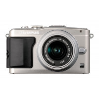 Olympus PEN E-PL5 Systemkamera (16 Megapixel, 7,6 cm (3 Zoll) Touchscreen, bildstabilisiert) Kit inkl. 14-42mm Objekitv silber-22