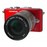 Olympus PEN E-PL3 Systemkamera (12 Megapixel) rot Kit mit M.Zuiko Digital ED 14-150mm Objektiv-22