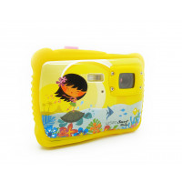 Aquapix W520 Surf Babe Unterwasser Kinderkamera (5 Megapixel, 4-fach dig. Zoom, 4,5 cm (1,7 Zoll) TFT-Display) gelb-22