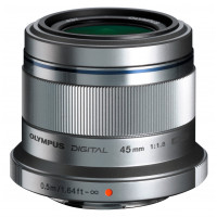 Olympus M.Zuiko Digital 45 mm 1:1.8 Objektiv silber-22